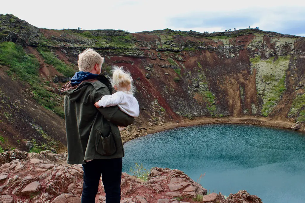 6 Days in Reykjavik with a toddler in summer; Kerid Crater